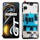 Display cu touchscreen si rama Realme GT 5G Negru INCELL