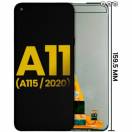 Display cu touchscreen compatibil Samsung Galaxy A11 varianta 159.5 mm