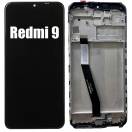 Display cu touchscreen si rama Xiaomi Redmi 9 Negru INCELL