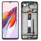 Display cu touchscreen si rama Xiaomi Redmi 12C Negru OEM Display cu touchscreen si rama Xiaomi Redmi 12C Negru OEM