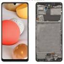 Display cu touchscreen si rama Samsung Galaxy A42 5G Negru OLED