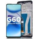Display cu touchscreen si rama Motorola Moto G60 Negru OEM