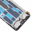 Display cu touchscreen si rama Oppo Reno7 5G INCELL Negru