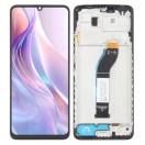 Display cu touchscreen si rama Xiaomi Redmi 13R Negru OEM