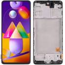 Display cu touchscreen si rama Samsung Galaxy M31s Negru OLED Display cu touchscreen si rama Samsung Galaxy M31s Negru OLED