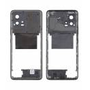 Mijloc cu Geam Camera Pentru Motorola Moto G72 Negru