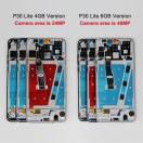 Display cu touchscreen si rama Huawei P30 Lite Albastru OEM