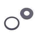 Set Geam Camera Negru Pentru iPhone 16e