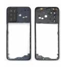 Carcasa Mijloc Pentru Oppo A16, CPH2269 Crystal Black