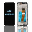Display cu touchscreen si rama Samsung Galaxy A03 Negru