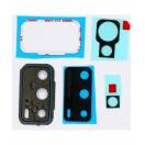 Geam camera foto Set Huawei P40  Albastru Service Pack