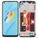 Display cu touchscreen si rama Oppo A55 4G Negru Service Pack