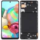 Display cu touchscreen si rama Samsung Galaxy A71 A715F Negru INCELL Display cu touchscreen si rama Samsung Galaxy A71 A715F Negru INCELL