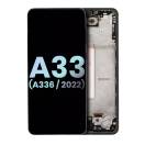 Display cu touchscreen si rama Samsung Galaxy A33 5G A336F Negru Display cu touchscreen si rama Samsung Galaxy A33 5G A336F Negru