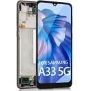 Display cu touchscreen si rama Samsung Galaxy A33 A336 Negru INCELL Display cu touchscreen si rama Samsung Galaxy A33 A336 Negru INCELL