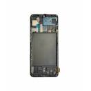 Display cu touchscreen si rama Samsung Galaxy A70 A705 Negru INCELL