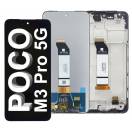 Display cu touchscreen si rama Xiaomi Poco M3 Pro 5G Negru OEM
