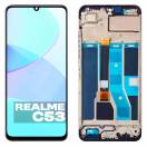 Display cu touchscreen si rama Realme C53 Negru OEM Display cu touchscreen si rama Realme C53 Negru OEM