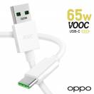Cablu Date Oppo DL129 VOOC Flash Charge 65W Alb Service Pack