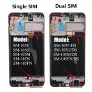 Display cu touchscreen si rama Samsung Galaxy A10 Negru Single SIM