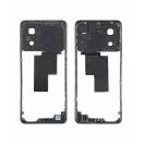 Mijloc Carcasa Negru Pentru Oppo A58 4G , CPH2577