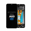 Display cu touchscreen si rama Samsung Galaxy A03 Core Negru