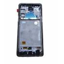 Display cu touchscreen si rama Samsung Galaxy A72 4G Negru INCELL