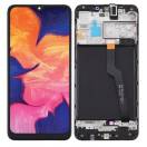 Display cu touchscreen si rama Samsung Galaxy A10 Negru Single SIM