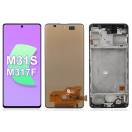 Display cu touchscreen si rama Samsung Galaxy M31s Negru INCELL