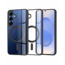 Husa Techsuit Shockproof Clear Silicone MagSafe Samsung Galaxy S25, S931 Husa Techsuit Shockproof Clear Silicone MagSafe Samsung Galaxy S25, S931