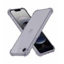 Husa Clear Silicon Pentru iPhone 16e, iPhone 17e Smoke Black