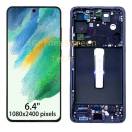 Display cu touchscreen si rama Samsung Galaxy S21 FE Negru OLED