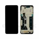 Display cu touchscreen si rama Motorola Moto G35 Service Pack Negru