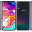 Capac Baterie pentru Samsung Galaxy A70, SM A705F Negru cu Geam Camera
