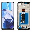 Display cu touchscreen si rama Motorola Moto E22 Negru OEM