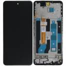 Display cu touchscreen si rama Realme 12x Negru Service Pack