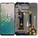 Display cu touchscreen si rama Nokia C32 Negru OEM