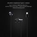 Handsfree Xiaomi USB-C HSEJ04WM Piston Negru Service Pack