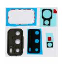 Geam camera foto Set Huawei P40  Negru Service Pack