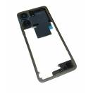 Mijloc Pentru Xiaomi Redmi 13C Cu Geam Camera Argintiu