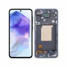 Display cu touchscreen si rama Samsung Galaxy A55 Albastru OLED Display cu touchscreen si rama Samsung Galaxy A55 Albastru OLED