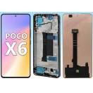 Display cu touchscreen si rama Xiaomi Poco X6 Negru INCELL