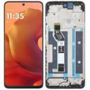 Display cu touchscreen si rama Motorola Moto G15 Power Negru OEM