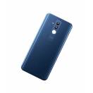 Capac Baterie Pentru Huawei Mate 20 Lite Albastru cu geam camera