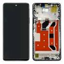 Display cu touchscreen si rama Huawei Nova 11i MAO-LX9 Negru Service Pack