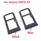 Suport SIM Xiaomi Poco X3  Albastru Service Pack