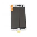 Geam sticla cu rama OCA si folie polarizare Apple iPhone 7 Plus  Alb Service Pack